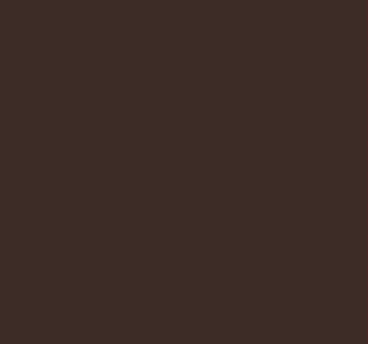 Chocolate brown master bedroom blind - TenStickers