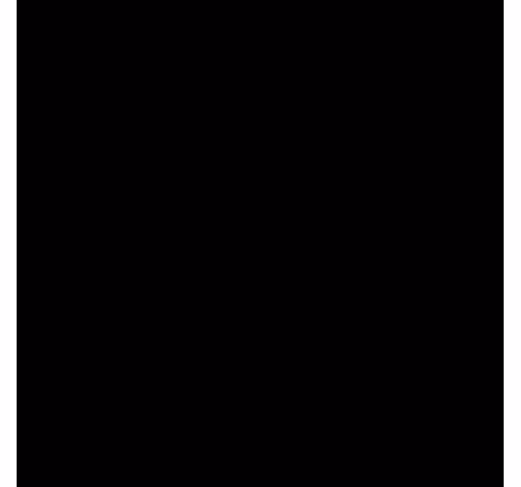 Black monocolor kitchen blind - TenStickers