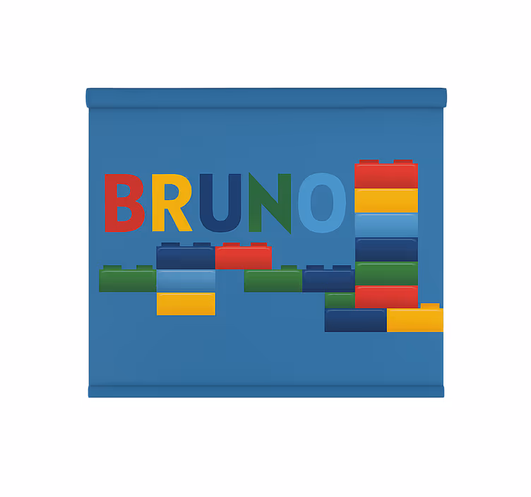 Colorful toy blocks childrens blind - TenStickers