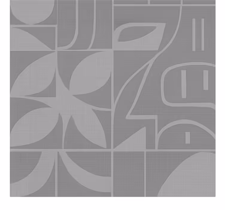 Abstract modern pattern grey blind - TenStickers