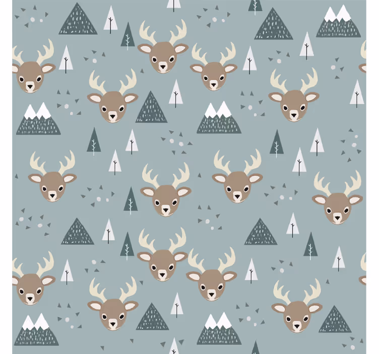 Nordic dear design childrens blind - TenStickers