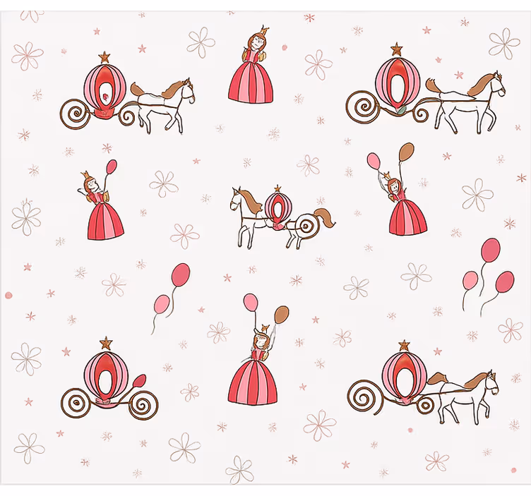 Fairy tail princess childrens blind - TenStickers