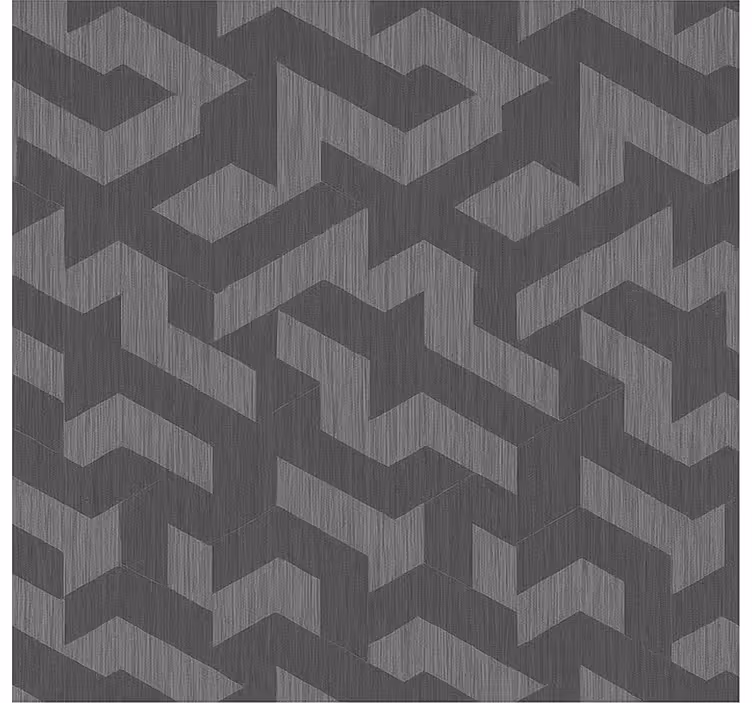 Geometric dark forms teenage  roller blind - TenStickers
