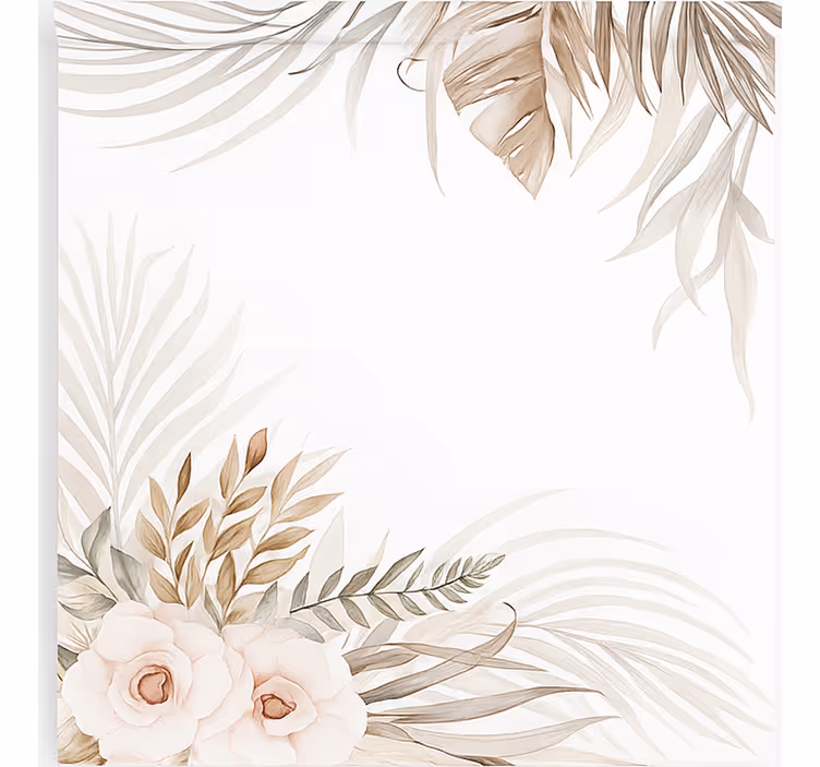 Boho graceful flowers childrens blind - TenStickers