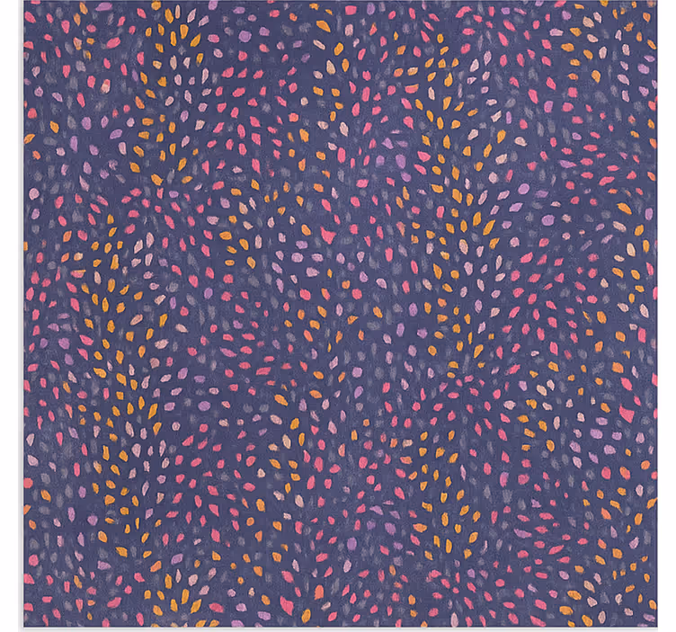 Abstract floral pattern master bedroom blind - TenStickers