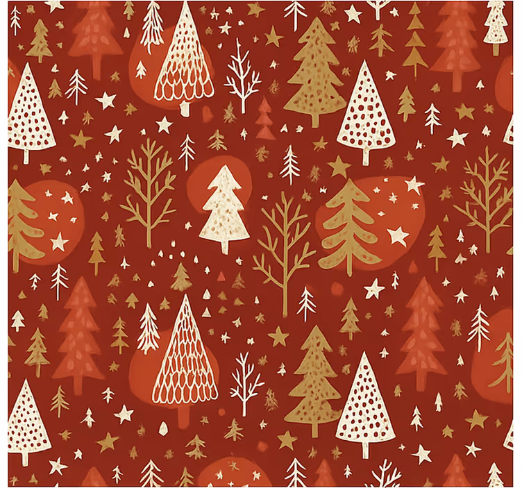 Green Festive Icons living room blind - TenStickers