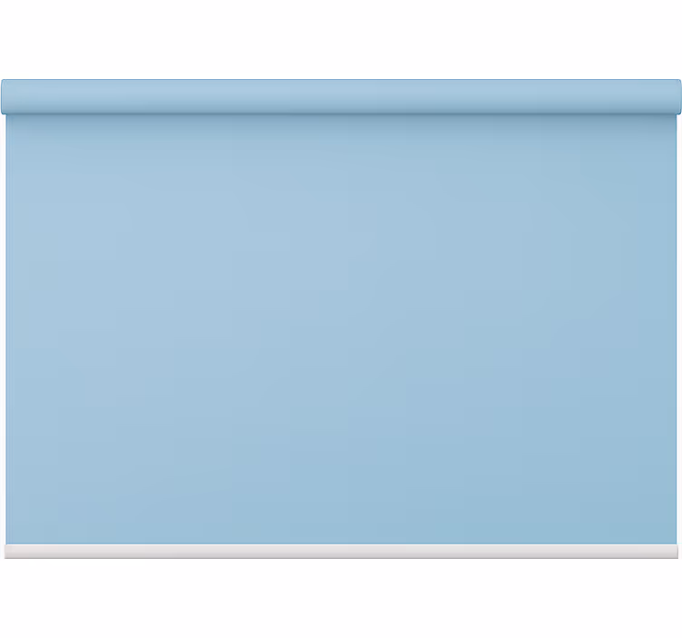 Sky blue colour teenage  roller blind - TenStickers