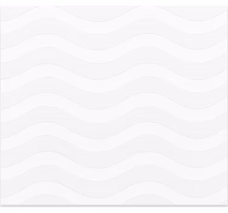 White and grey waves teenage  roller blind - TenStickers
