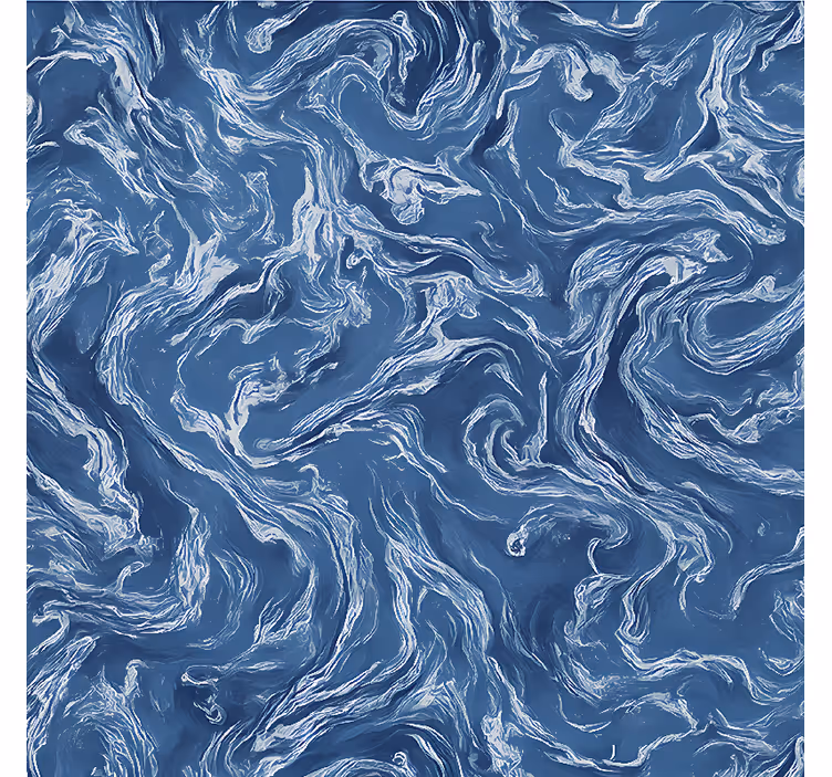 Indigo Marble Abstract teenage  roller blind - TenStickers