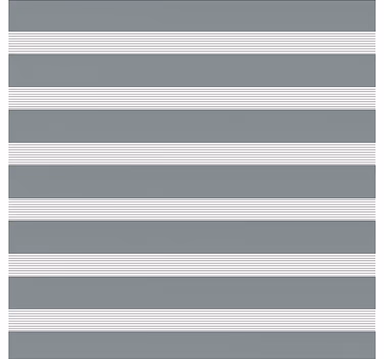 Grey striped pattern  dining room blind - TenStickers