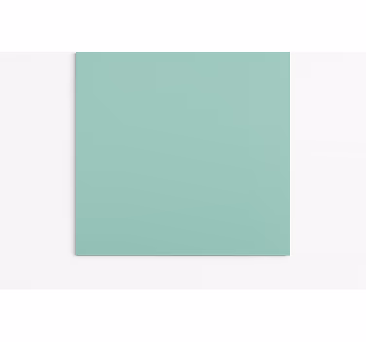 Pale teal monocolour  dining room blind - TenStickers