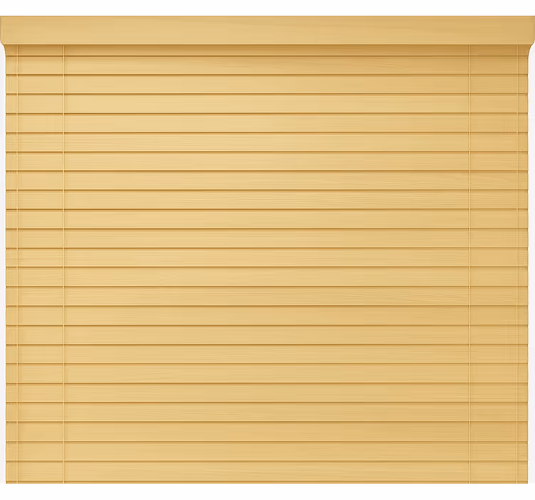 Office blind with a wooden aesthetic - TenStickers