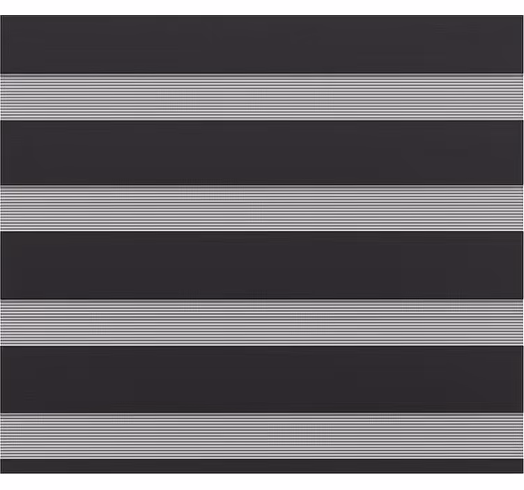 Office blind trendy black sun protection - TenStickers