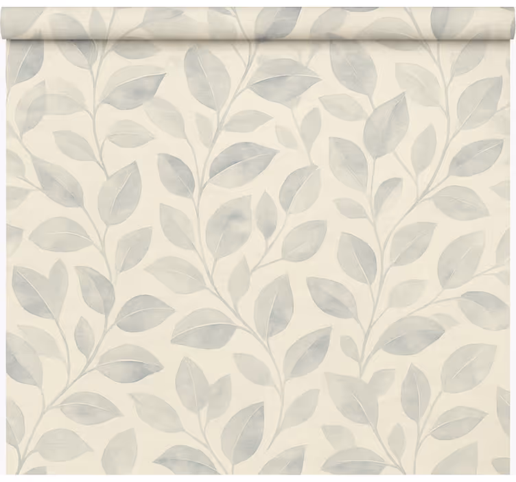 Office blind light blue flower - TenStickers