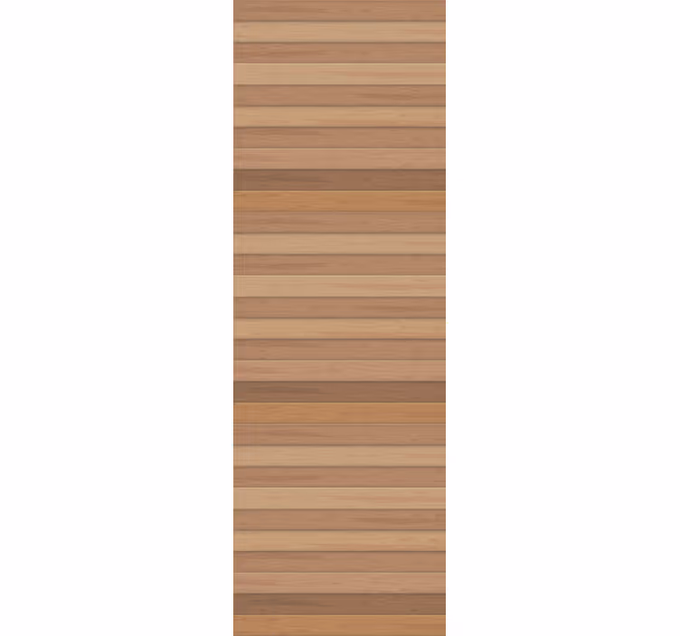 Home office blind with elegant rustic wooden planks - TenStickers