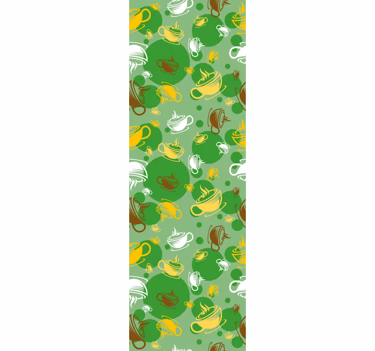 Kitchen blind coffee cup set - TenStickers