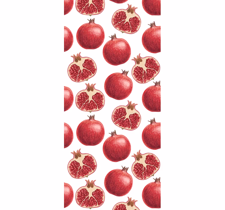 Kitchen blind pomegranate harvest - TenStickers