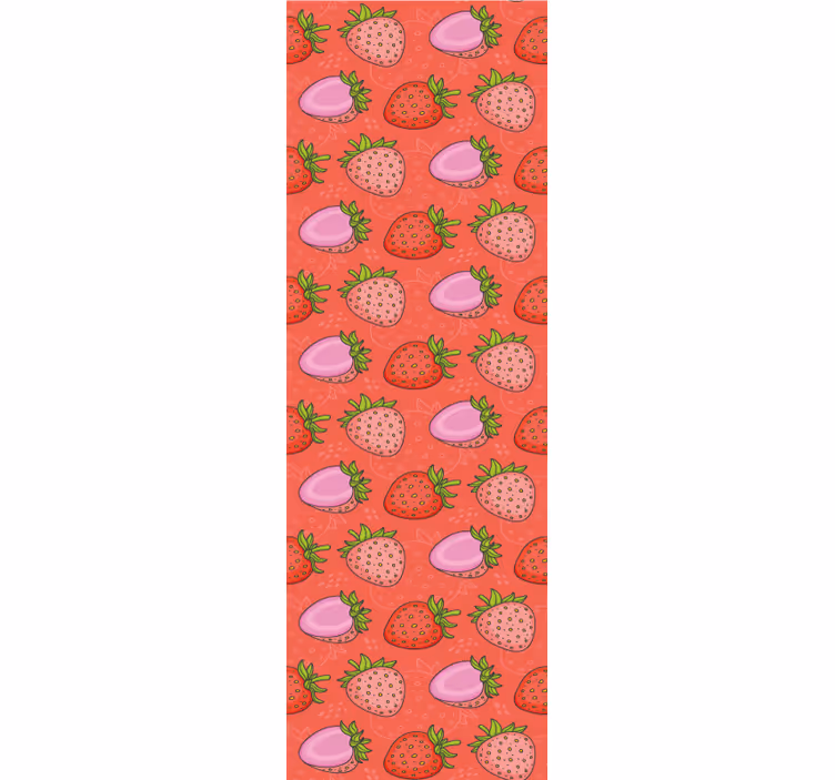 Kitchen blind strawberry delight - TenStickers