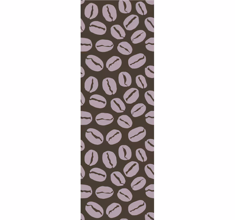 Kitchen blind with coffee beans design - TenStickers