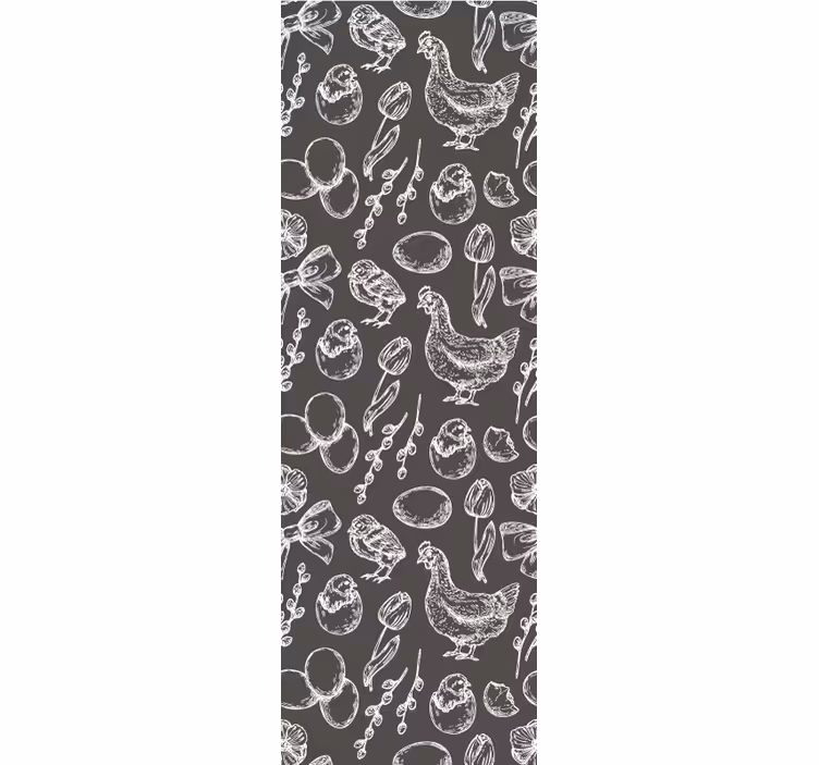 Kitchen blind rustic kitchen design - TenStickers