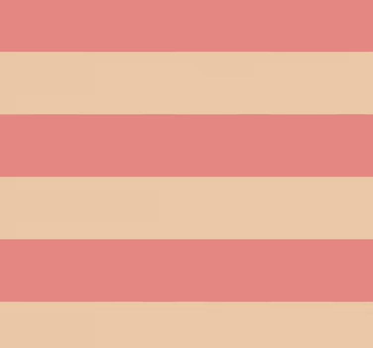 Kitchen blind in pink horizontal stripes - TenStickers