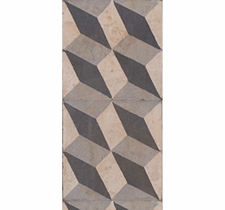 Kitchen blind dark grey modern tiles - TenStickers