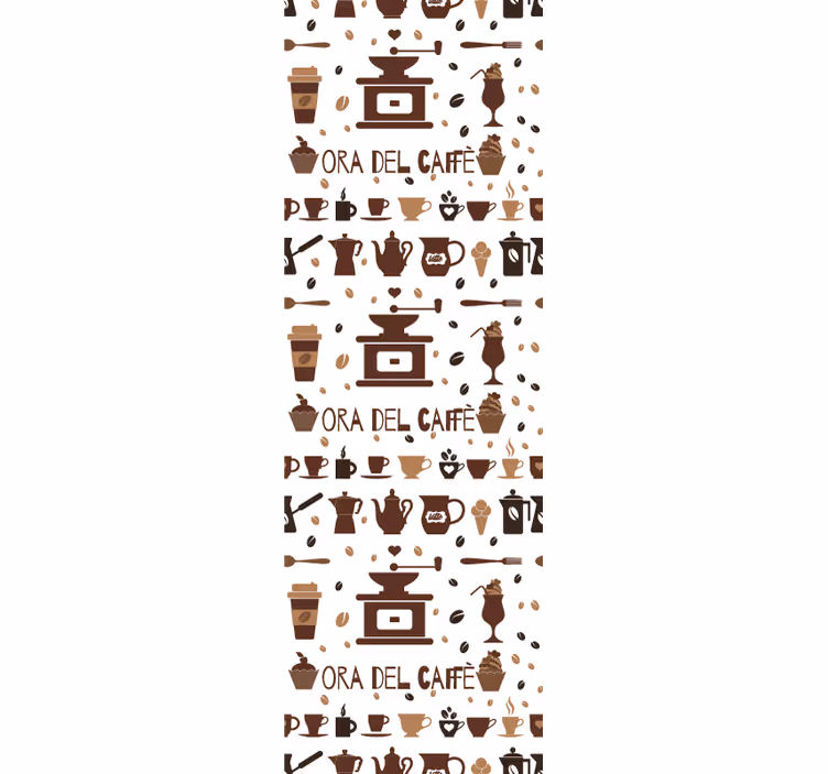 Kitchen blind coffee break - TenStickers