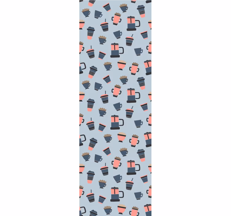 Kitchen blind coffee takeaway design - TenStickers