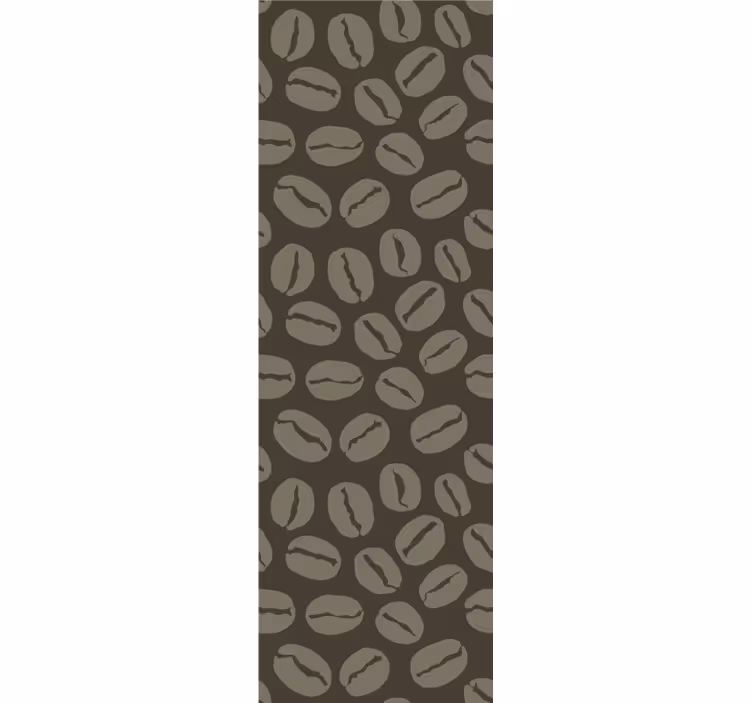 Kitchen blind coffee beans dark - TenStickers
