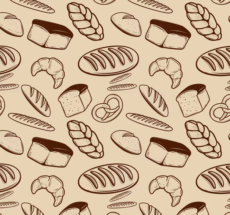 Kitchen blind bakery style - TenStickers