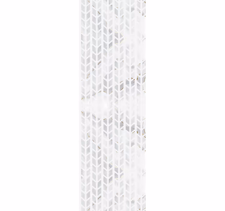 Dining room blind with small gold marble tiles - TenStickers