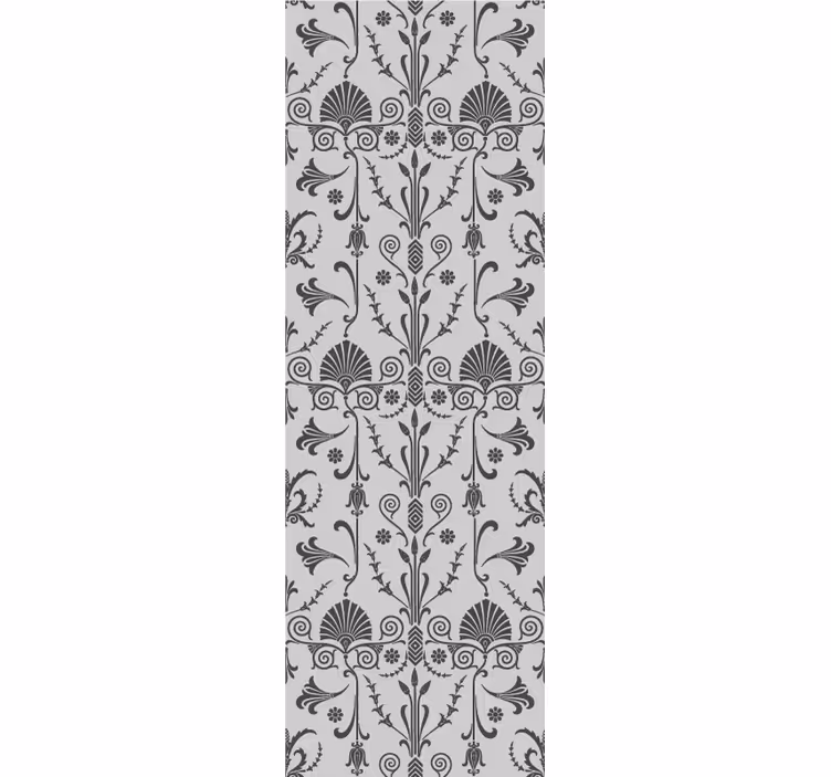 Grey french provincial style dining room blind - TenStickers