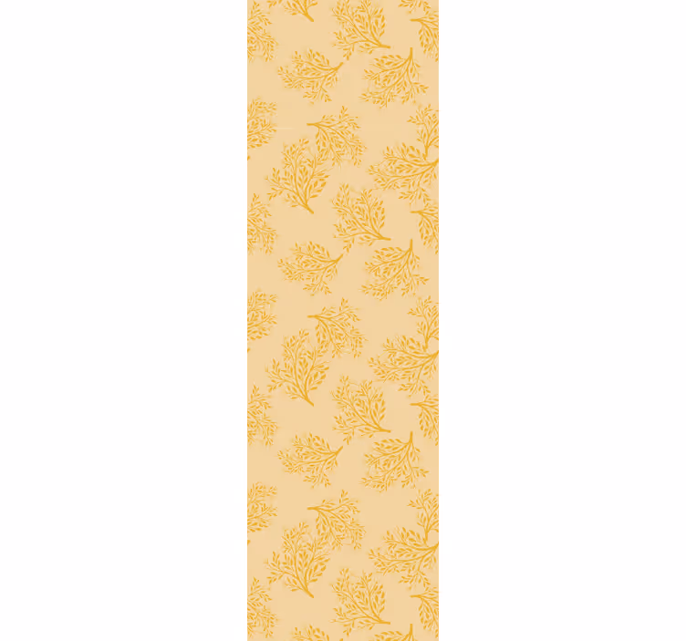 Dining room blind nordic orange trees design - TenStickers