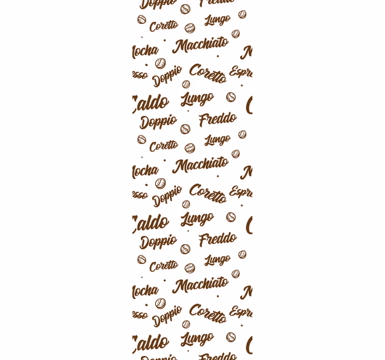 Dining room blind for daily coffee enjoyment - TenStickers