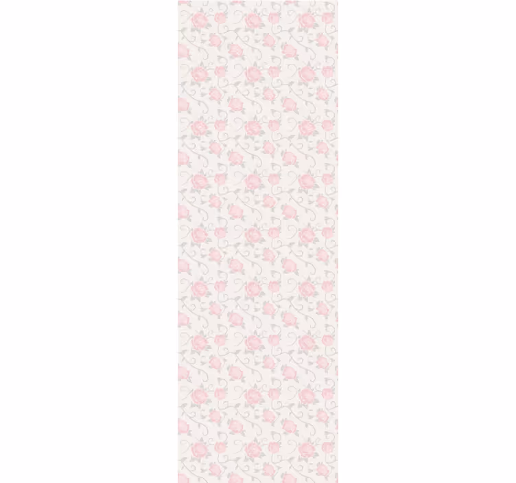 Little flowers vintage style dining room blind - TenStickers
