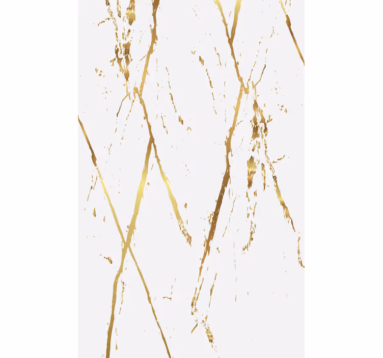 Dining room blind with gold marble stripes - TenStickers
