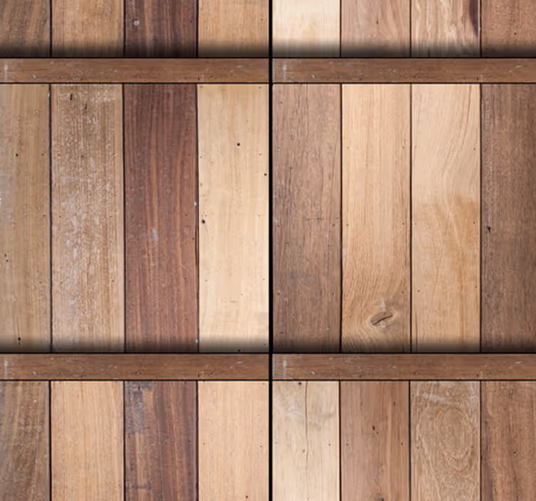 Dining room blind in brown serenity - TenStickers