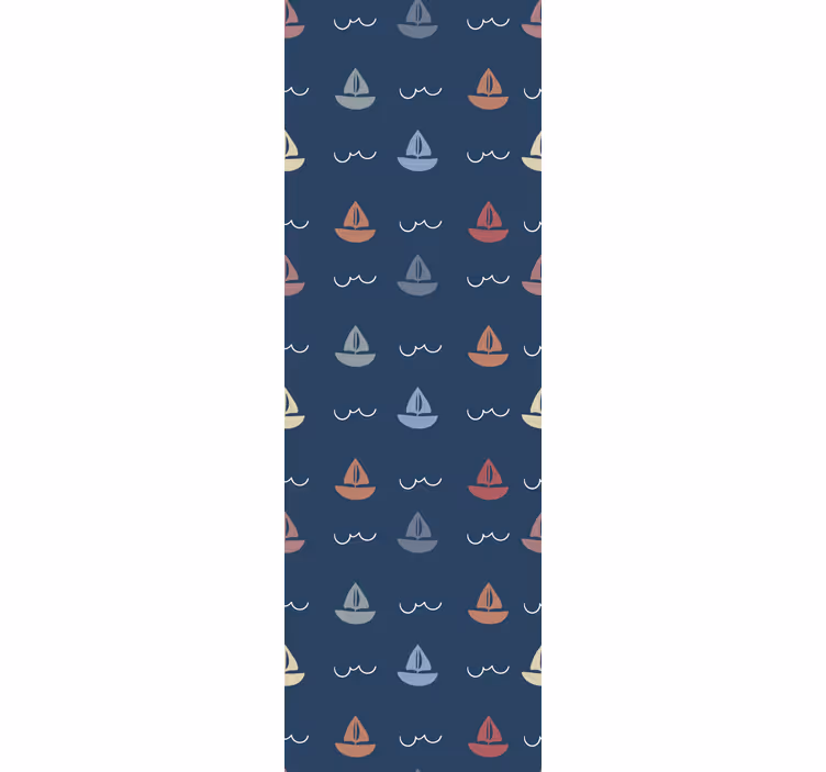 Childrens blind with sailing boats design - TenStickers