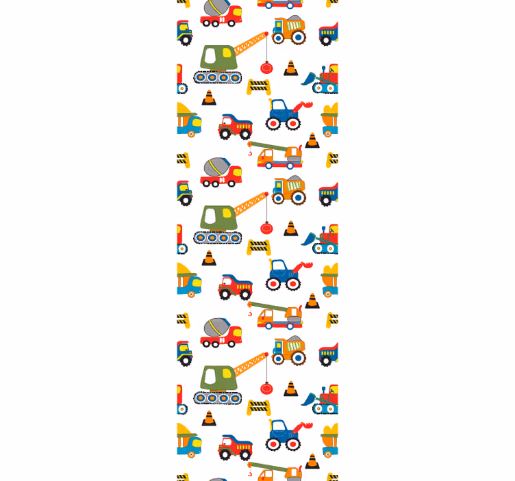Children's blind construction joy - TenStickers