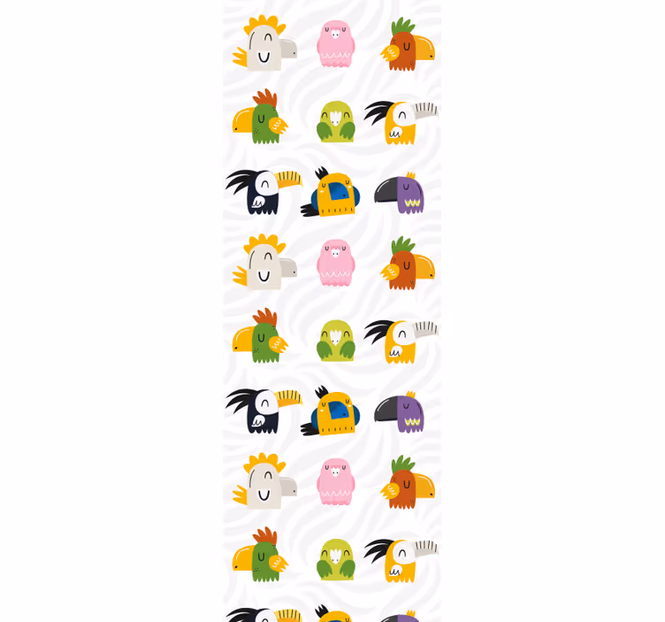 Childrens blind cheerful monster mural - TenStickers