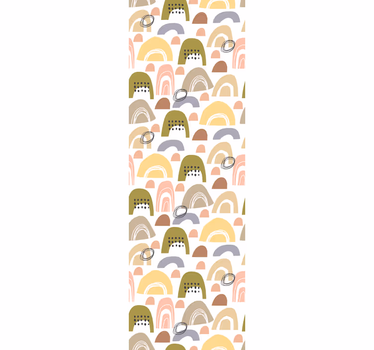 Childrens blind nordic rainbow pattern - TenStickers