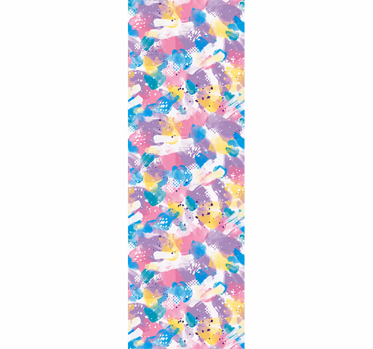 Childrens blind in pastel color overflow - TenStickers
