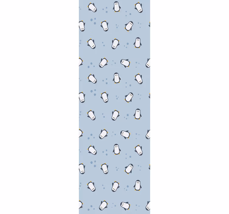Childrens blind with seamless penguin pattern - TenStickers