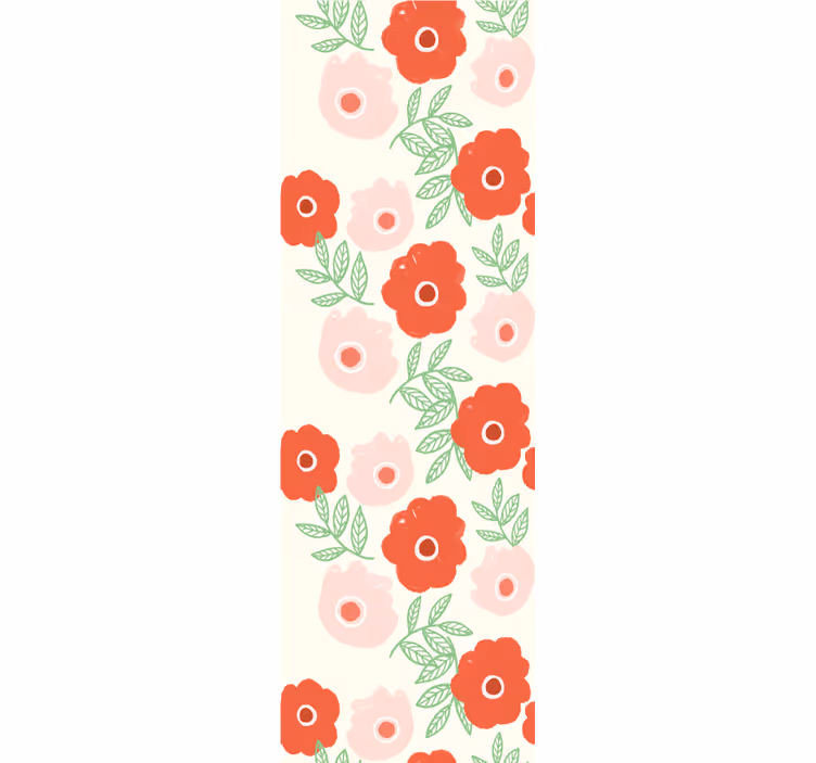 Childrens blind with anemone flower pattern - TenStickers