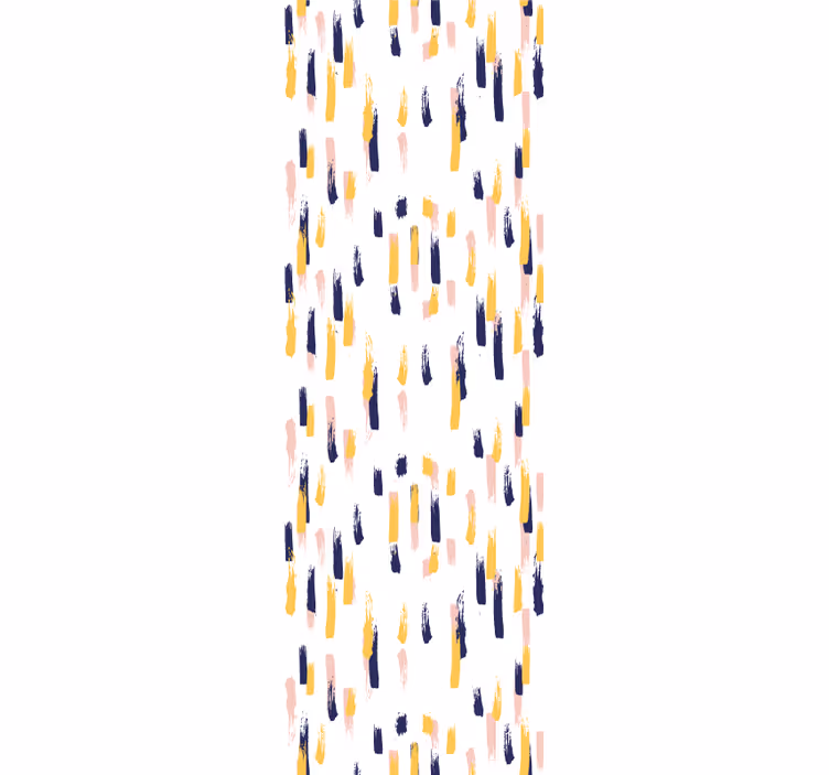 Childrens blind in abstract modern strokes - TenStickers