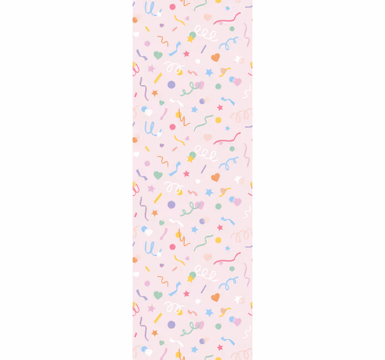 Childrens blind with cute pastel confetti pattern - TenStickers