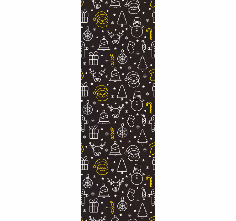 Childrens blind in white and yellow pattern - TenStickers