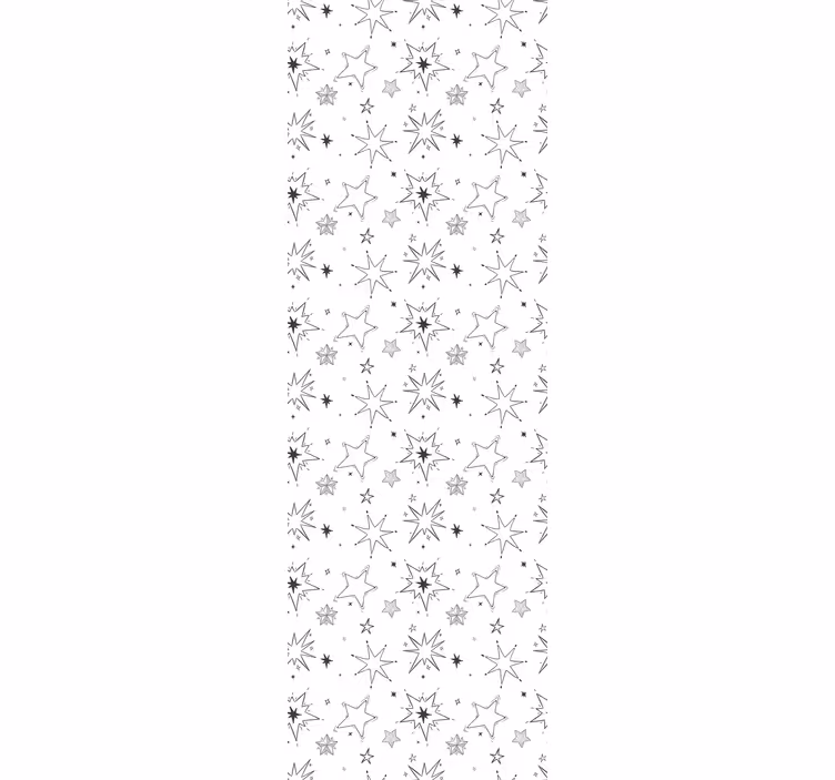 Childrens blind with stars silhouetted pattern - TenStickers