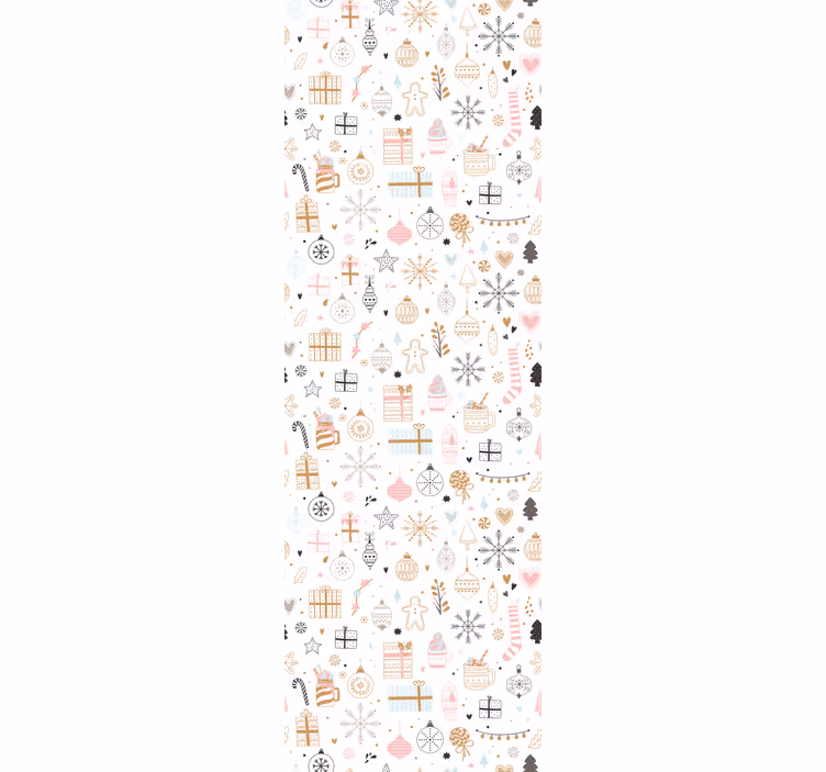 Childrens blind with winter christmas pattern - TenStickers