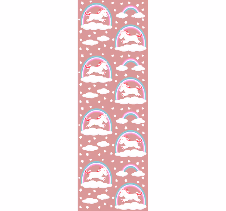 Childrens blind unicorns and rainbows - TenStickers